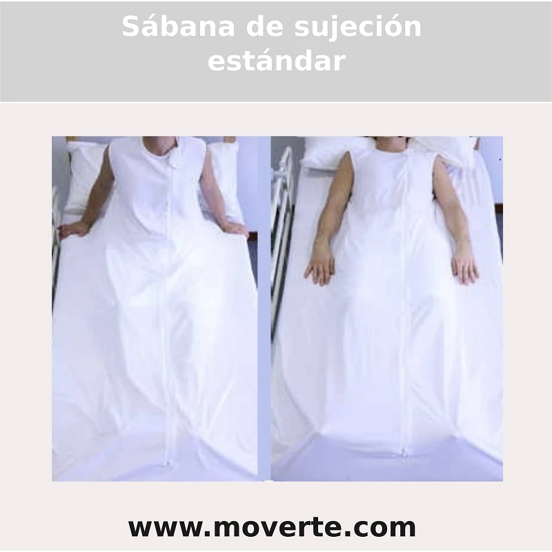 Sábanas de sujeción con cremallera