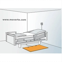 Alfombra anticaidas Caremat semicircular