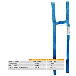 Especificaciones Cincha transferencia Easy - Novaf