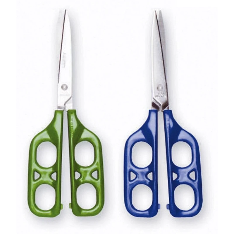 Tijera de doble ojo para zurdos En punta, 75 mm