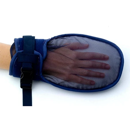 Manopla transpirable con tira sujeción a cama (Par)