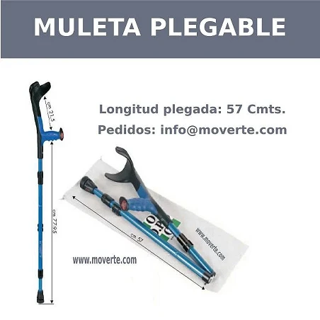 Bastón inglés plegable 