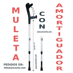 Bastón inglés con amortiguador