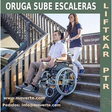 Oruga sube-escaleras eléctrica Liftkar