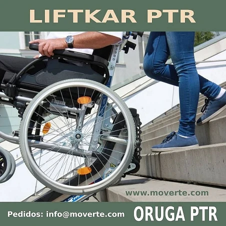 Oruga sube-escaleras eléctrica Liftkar