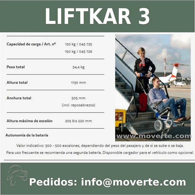 Silla subeescaleras Liftkar3