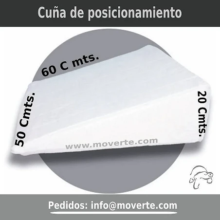 Cuña triangular de 60x50x20cts.