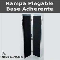 Rampa de 1.53m Plegable Base Adherente