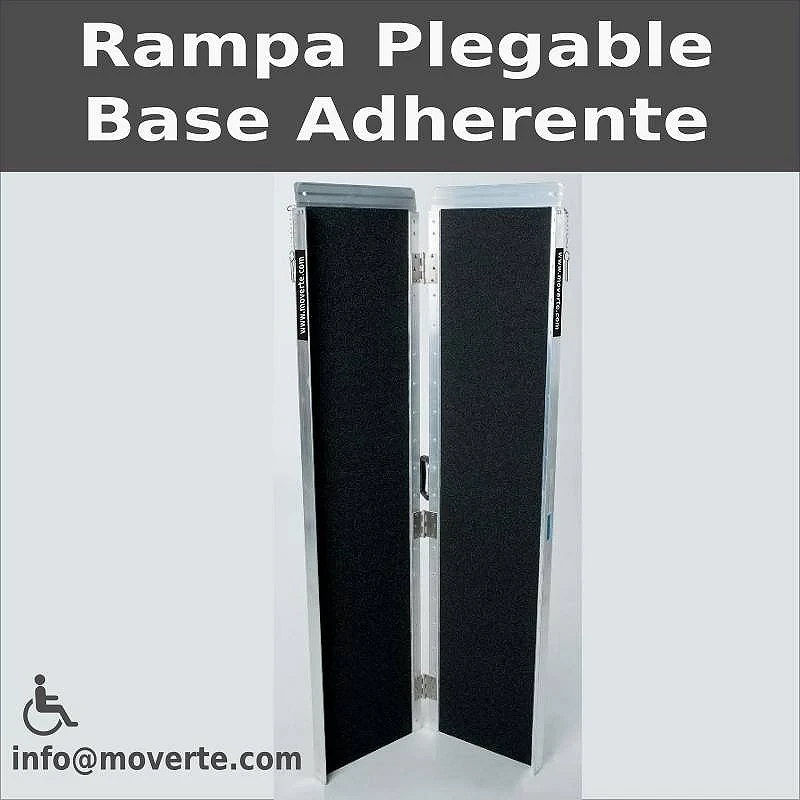 Rampa de 1.53m Plegable Base Adherente