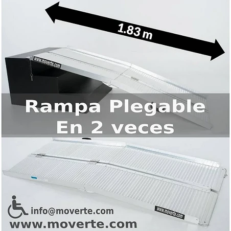 Rampa de183 Cmts. super plegable.