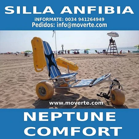 Silla anfibia discapacitados Neptune Comfort moverte.addisnetwork.es 