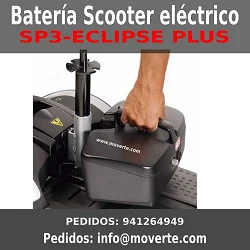 Nuevo modelo Scooter de 3 ruedas ECLIPSE PLUS