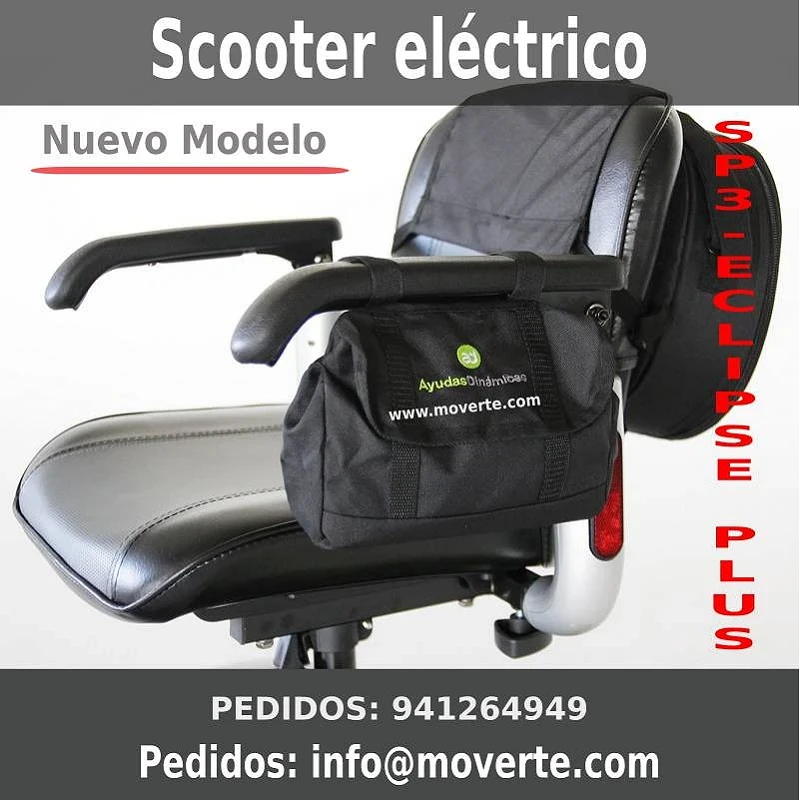 Nuevo modelo Scooter de 3 ruedas ECLIPSE PLUS