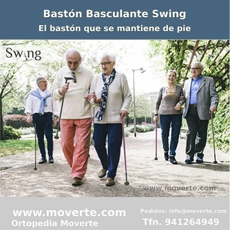 Bastones basculantes Swing que se mantienen de pie