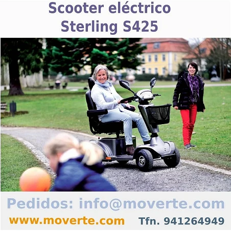 Scooter eléctrico con suspensión S425