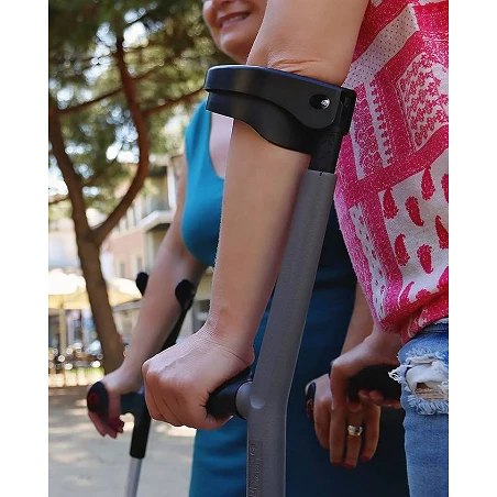 Bastón inglés amortiguado regulabe