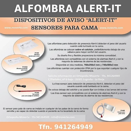 Alfombra detección presencia Alert-it