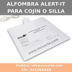 Alfombra avisadora para silla (sobre cojín o silla)