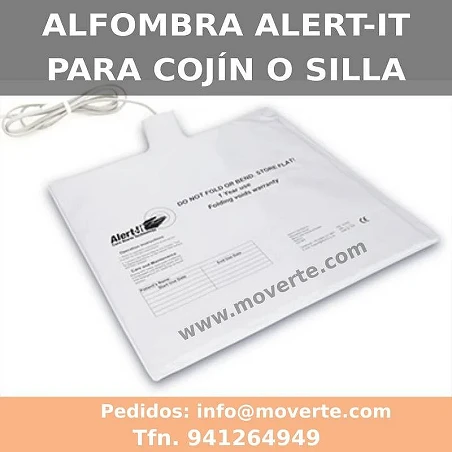 Alfombra avisadora para silla (sobre cojín o silla)