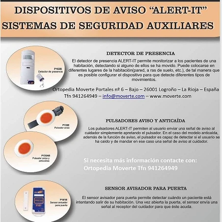 Sensor avisador para puerta ALERT-IT