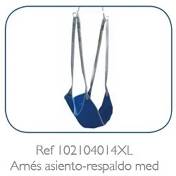 Arnés asiento-respaldo Talla M