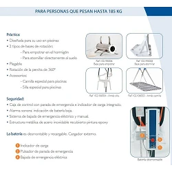 Grúa PISCINA POOL E-185