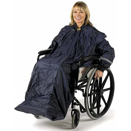 Ropa Impermeable para silla de ruedas y scooter